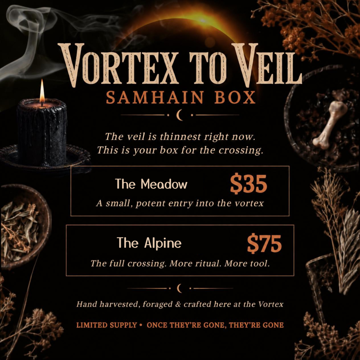 Vortex to Veil Samhain Box